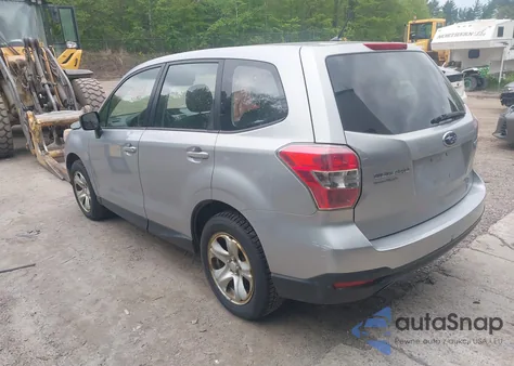 2014 Subaru Forester 2.5I z USA, uszkodzony, nr VIN JF2SJAAC1EH431879